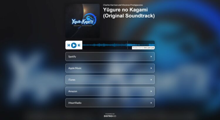 Yugure no Kagami Original Soundtrack on DistroKid
