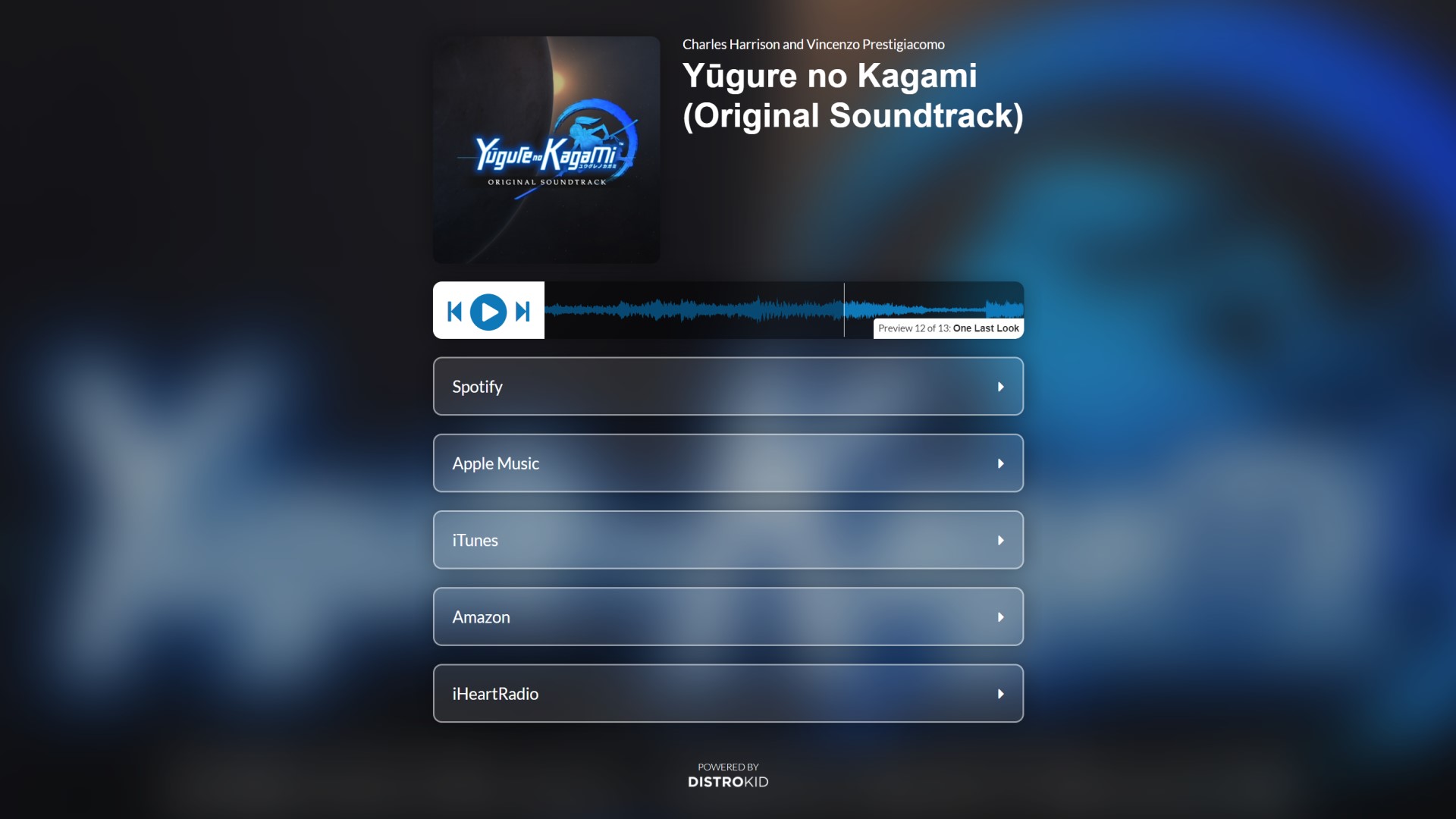 Yugure no Kagami Original Soundtrack on DistroKid